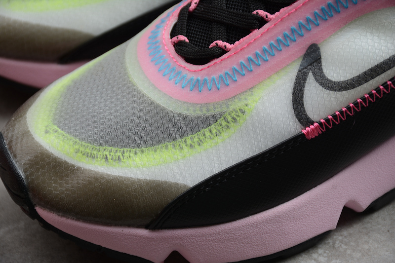 Air Max 2090 White/Black-Pink Foam-Lotus Pink 3