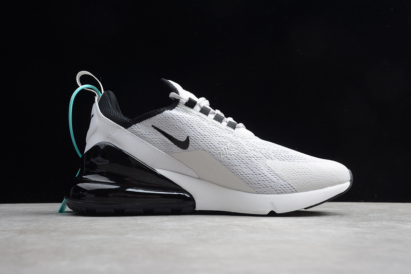 Air Max 270 Black/White-Pure Platinum 19