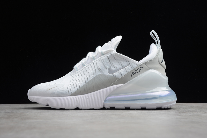 Air Max 270 White/Metallic Silver 27