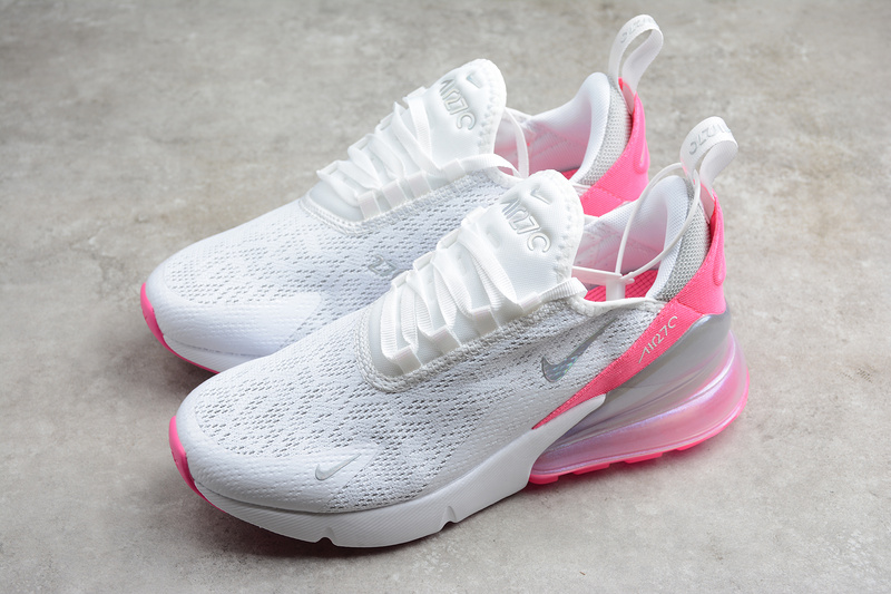 Air Max 270 White/Pink-Grey 33