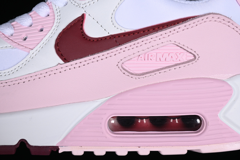 Air Max 90 White/Pink/Red 27