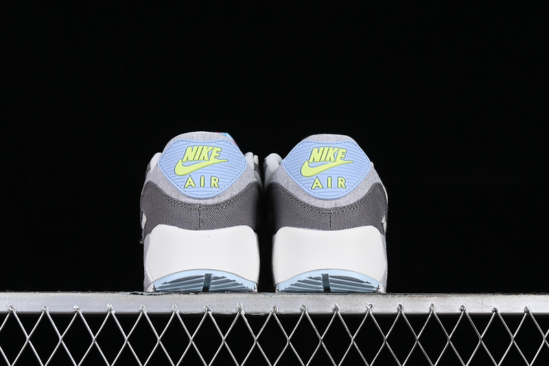 Air Max 90 White/Grey/Blue/Yellow 19