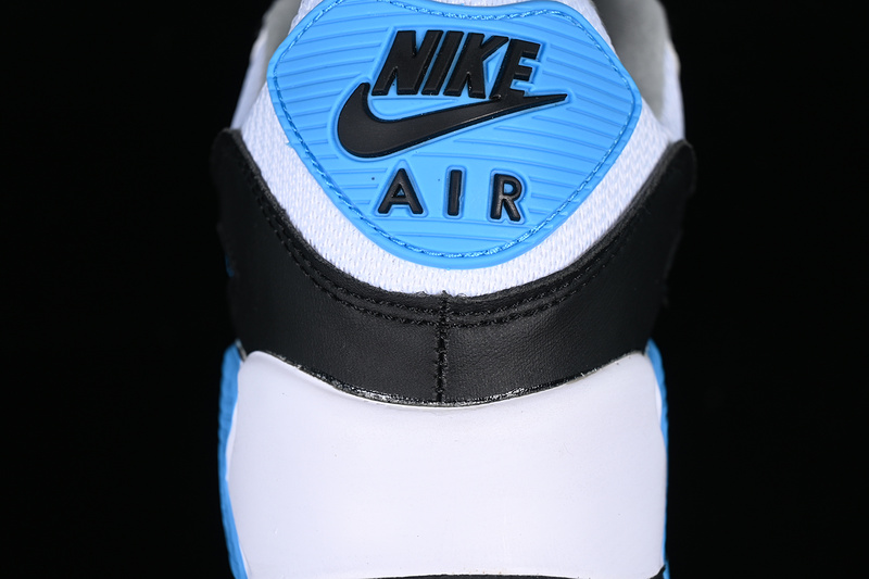 Air Max 90 White/Black/Blue/Grey 3