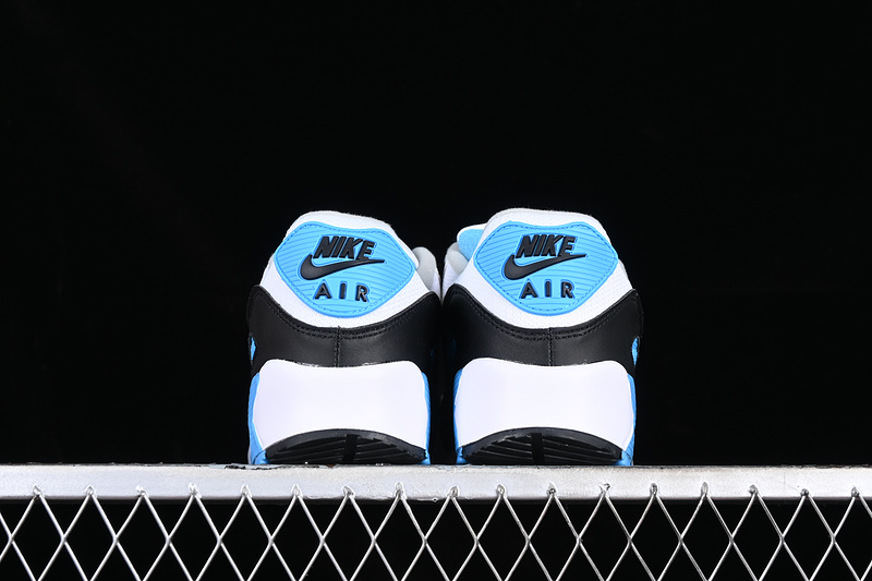 Air Max 90 White/Black/Blue/Grey 17