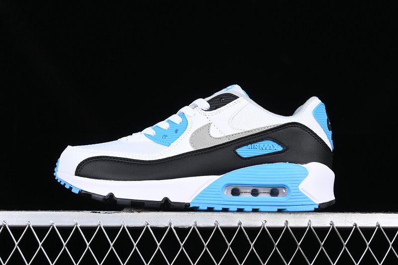 Air Max 90 White/Black/Blue/Grey 31