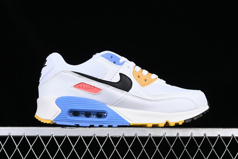 Air Max 90 White/Blue/Black 11