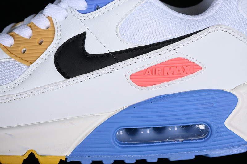 Air Max 90 White/Blue/Black 21