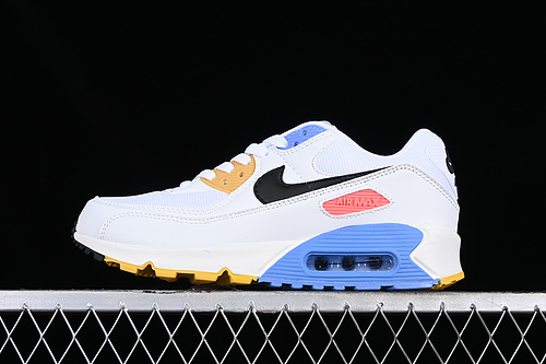 Air Max 90 White/Blue/Black 31