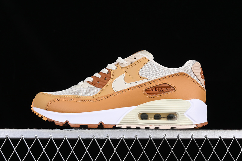 Air Max 90 White/Yellow/Brown/Grey 15