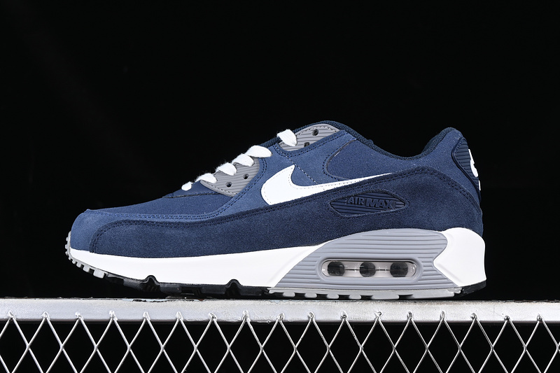 Air Max 90 White/Grey/Blue 11