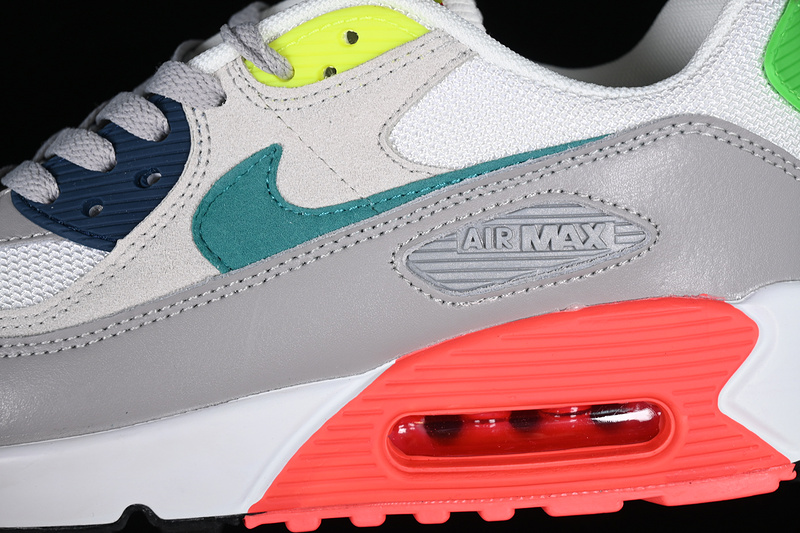 Air Max 90 Black/Green/Grey/Orange/White 25