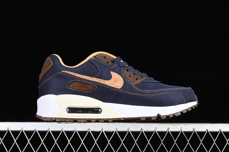 Air Max 90 White/Blue/Brown/Orange 25