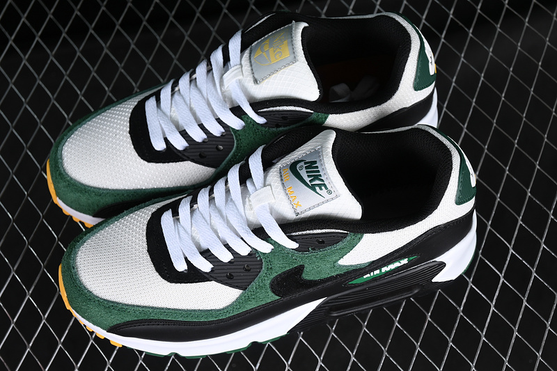 Air Max 90 White/Black/Green 13