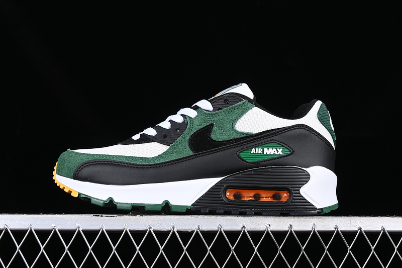 Air Max 90 White/Black/Green 17