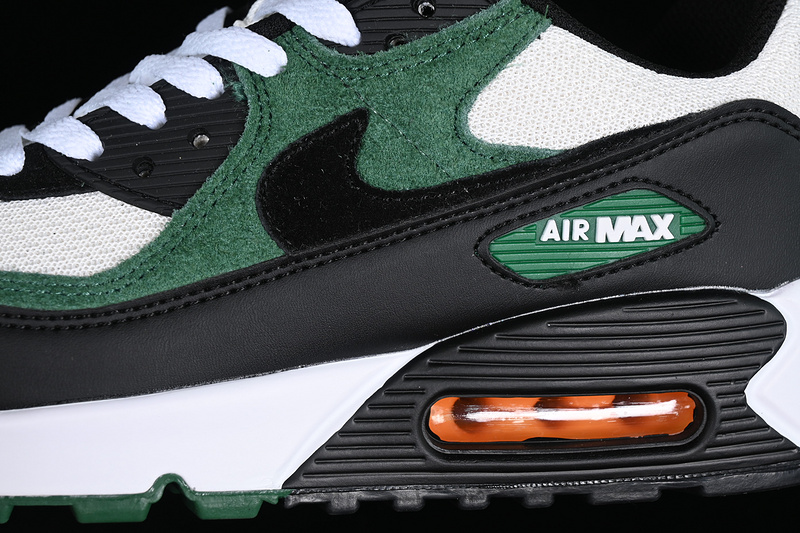 Air Max 90 White/Black/Green 19