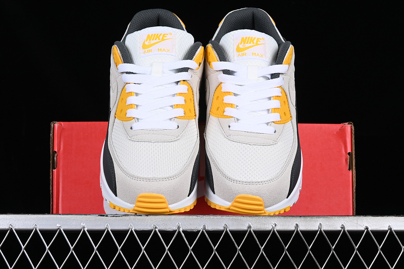 Air Max 90 White/Yellow/Black/Grey 11