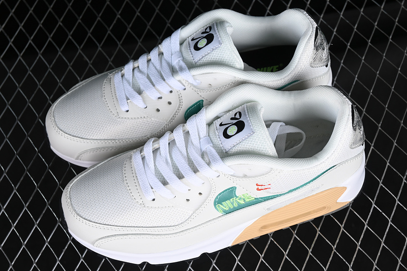 Air Max 90 White/Green/Grey/Brown 7