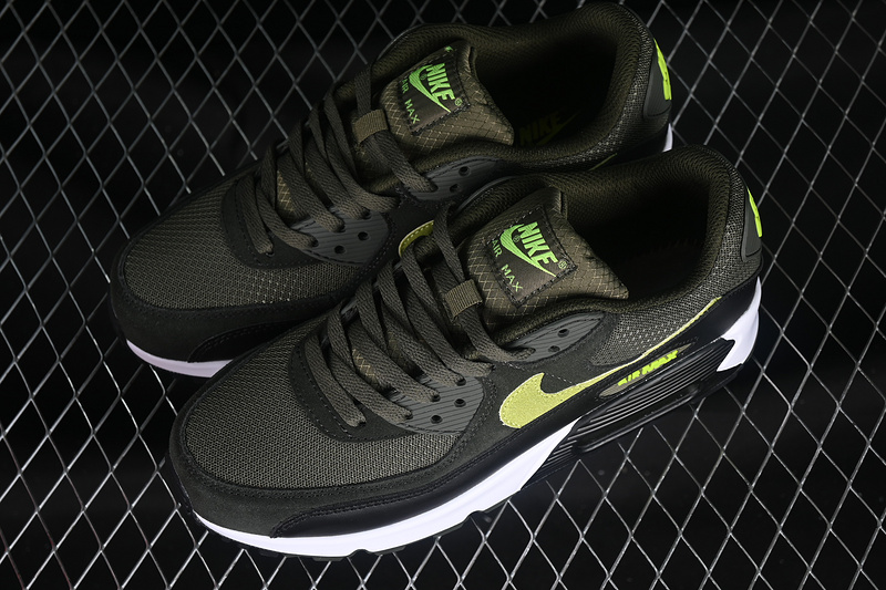 Air Max 90 Medium Olive/Volt/Sequoia/White 15