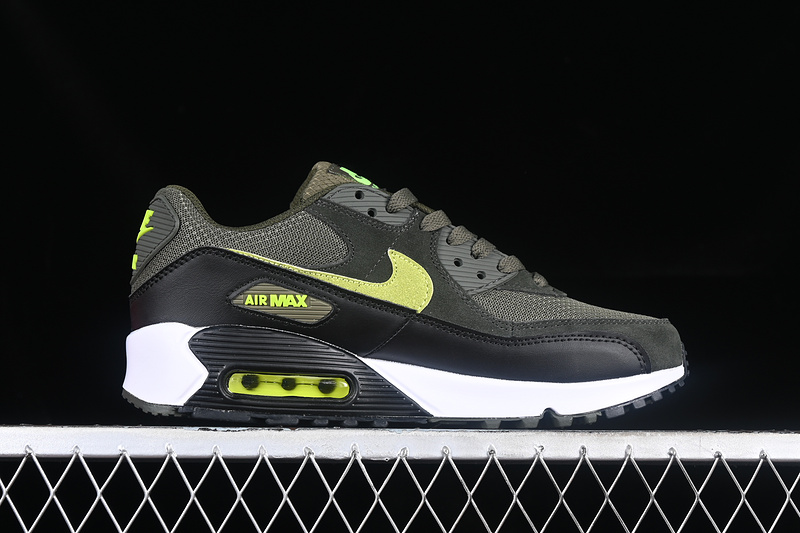 Air Max 90 Medium Olive/Volt/Sequoia/White 27