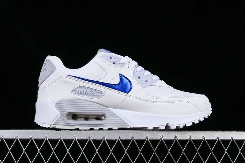 Air Max 90 White/Blue/Grey 5