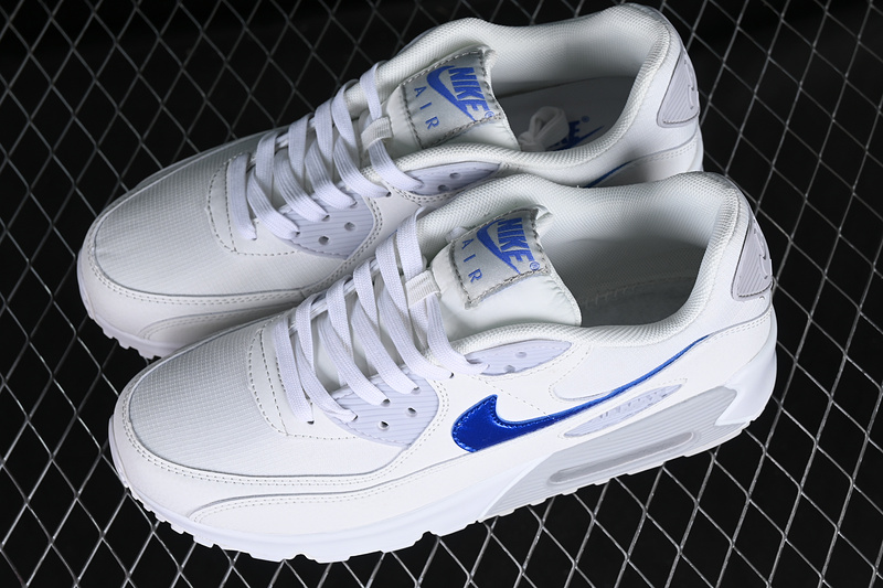 Air Max 90 White/Blue/Grey 17