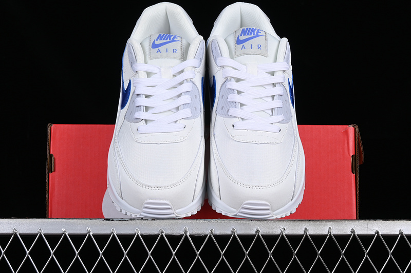 Air Max 90 White/Blue/Grey 29