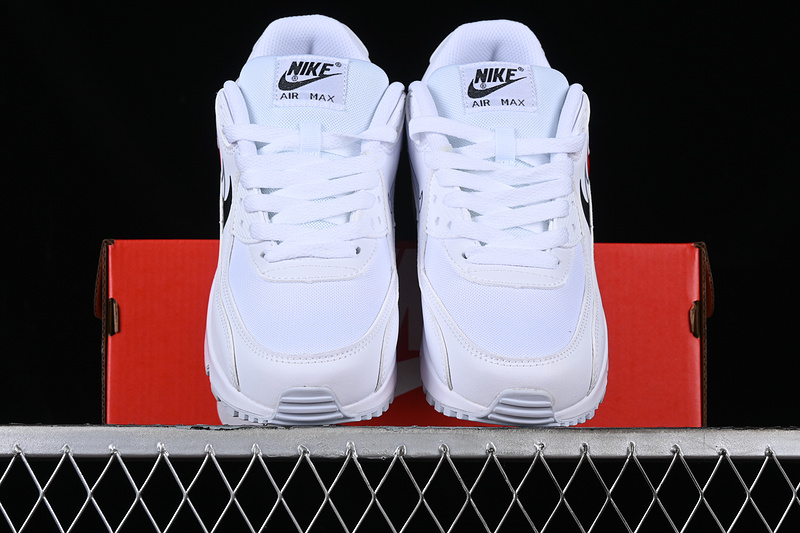 Air Max 90 White/Black/Red/Grey 17