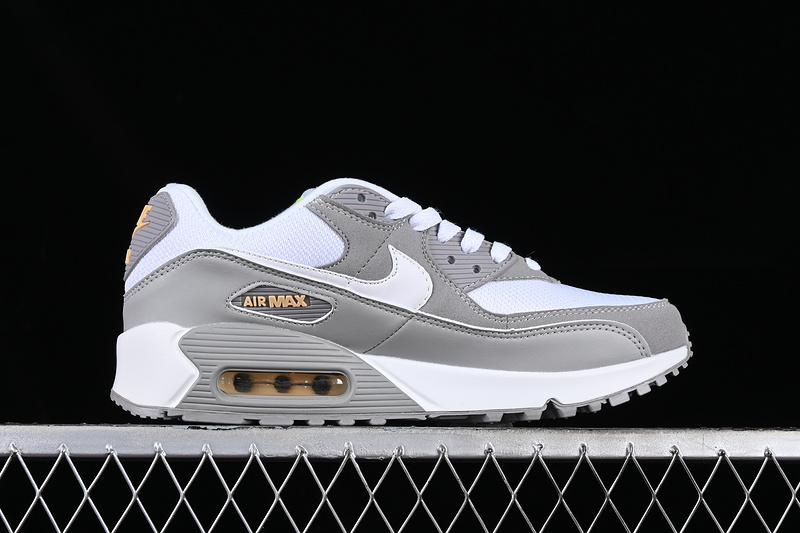 Air Max 90 White/Grey/Yellow 23