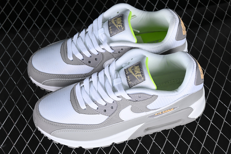 Air Max 90 White/Grey/Yellow 25