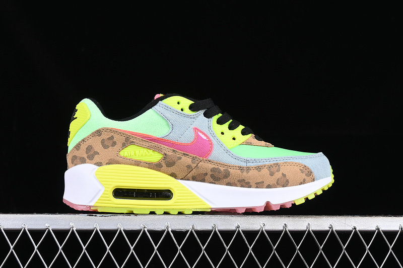 Air Max 90 Grey/Black/Green/Brown/Yellow 15