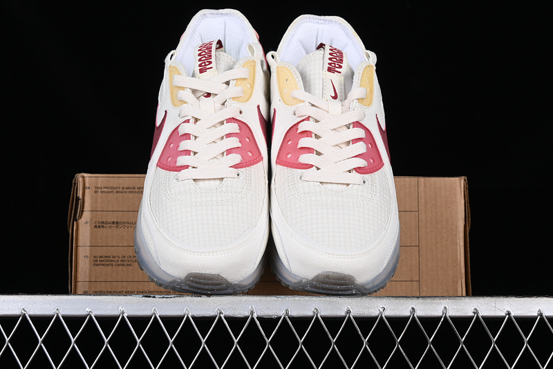 Air Max 90 Terrascape White/Grey/Pink/Red 23