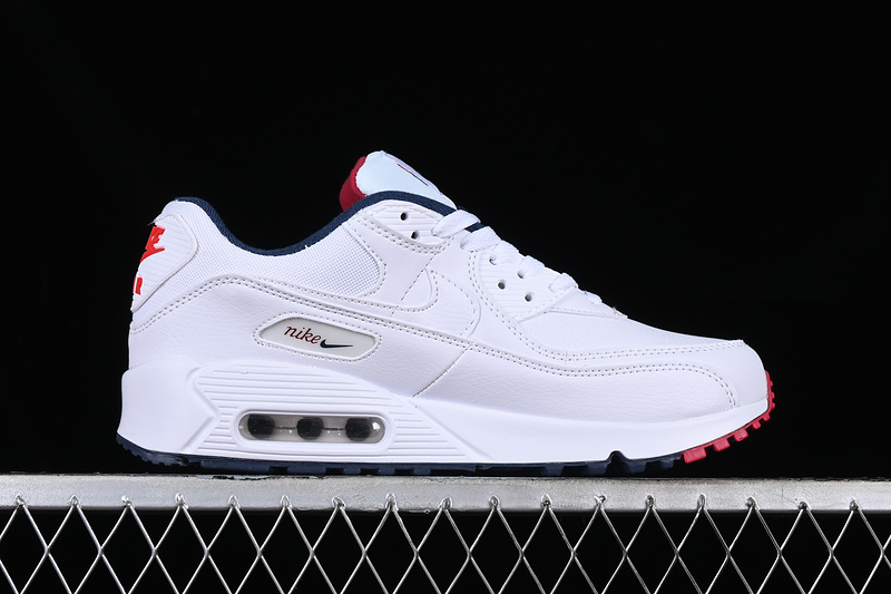 Air Max 90 White/Red/Black 27