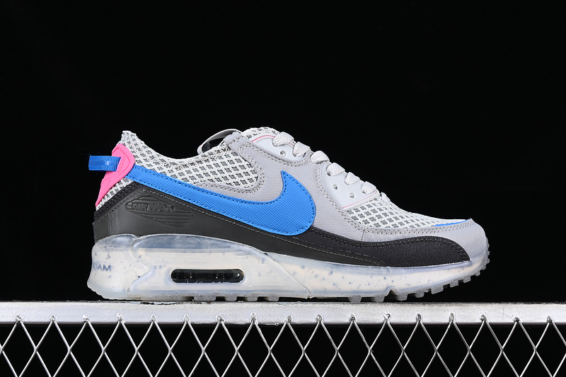 Air Max 90 Terrascape White/Grey/Black/Blue/Pink 7