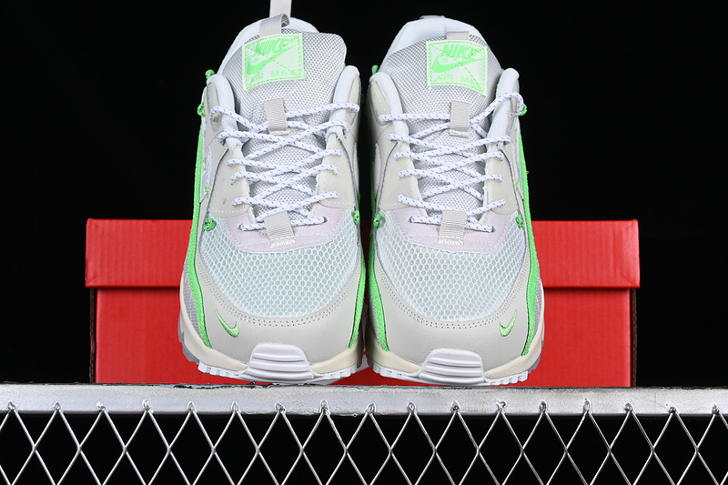 Air Max 90 White/Grey/Silver/Green 29