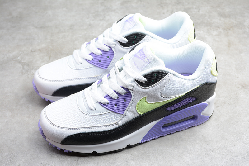 Air Max 90 White/Barely Volt-Black 3