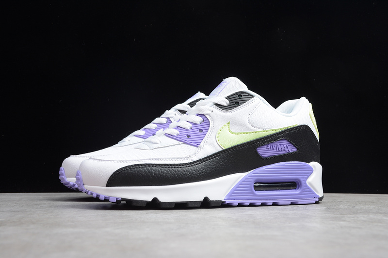 Air Max 90 White/Barely Volt-Black 19