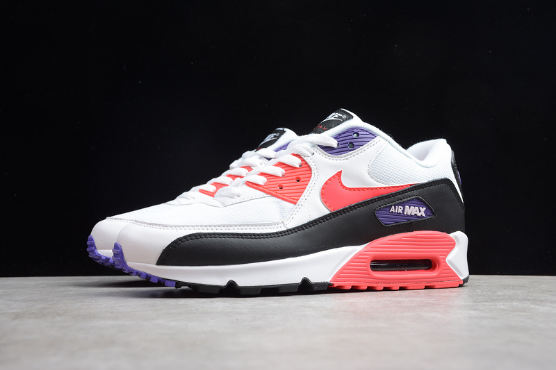 Air Max 90 Essential White/Red Orbit/Psychic Purple/Black 19