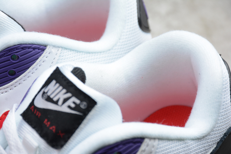 Air Max 90 Essential White/Red Orbit/Psychic Purple/Black 23