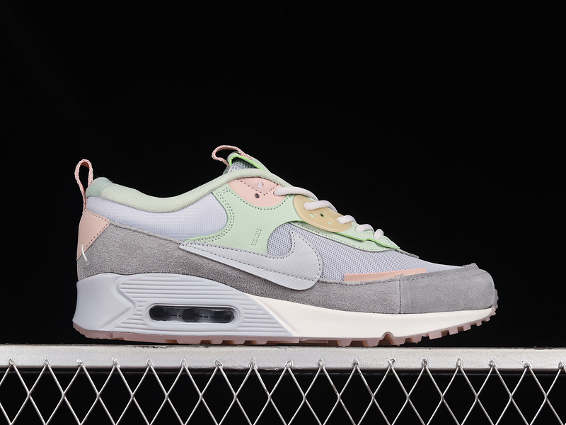 Air Max 90 Futura Light Grey/Green/Pink 15