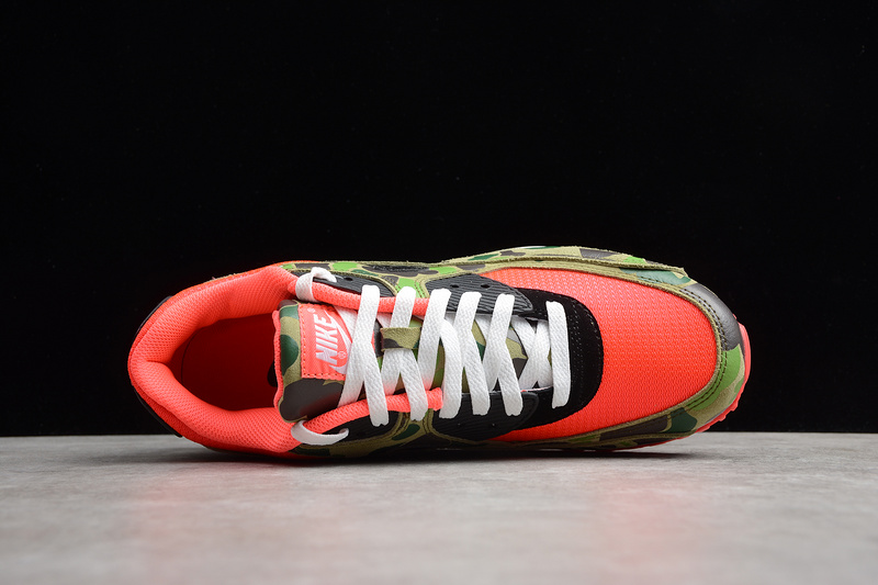 Air Max 90 Reverse Duck Camo Infrared/Black-Dark Sage-Baroque Brown 3