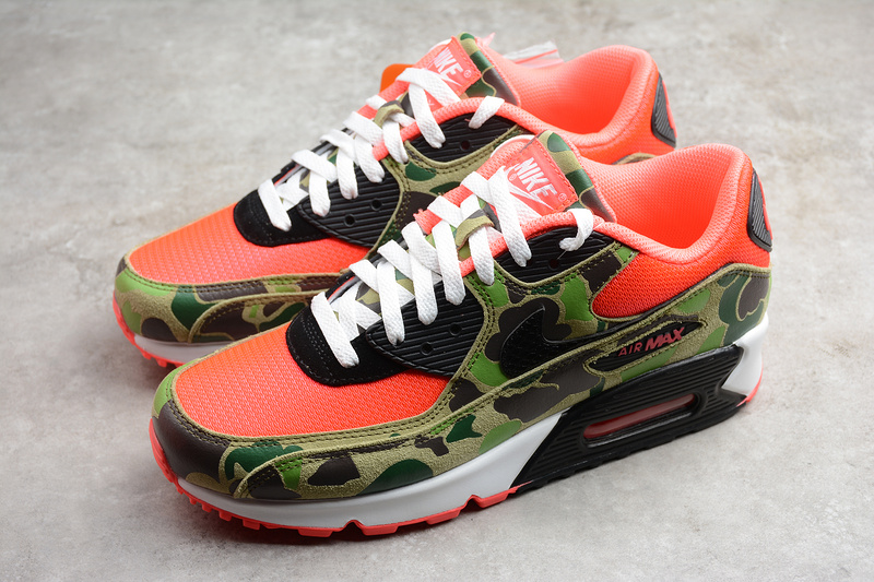 Air Max 90 Reverse Duck Camo Infrared/Black-Dark Sage-Baroque Brown 29