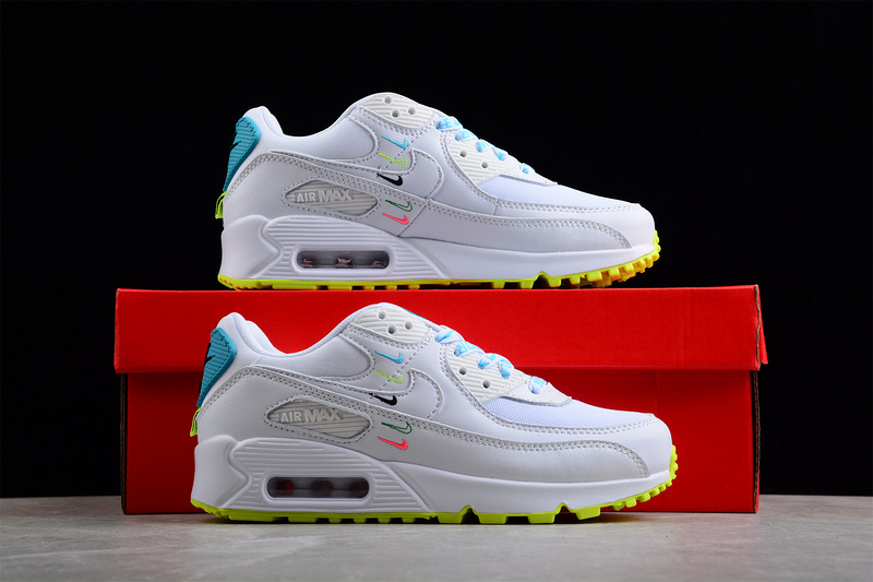 Air Max 90 Se Worldwide Pack White/White/Blue Fury/Volt 27