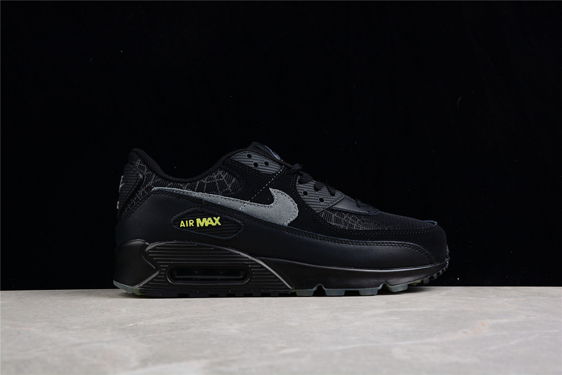 Air Max 90 Halloween Black/Grey/Volt 5