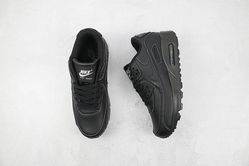 Air Max 90 Leather Black/Black/Black 5