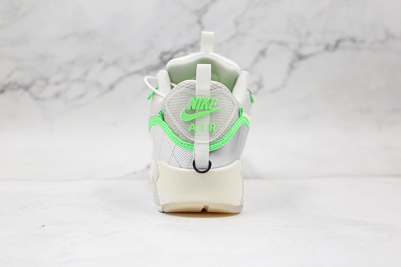 Air Max 90 Sail Neon Green Light Bone/White-Platinum Tint 9