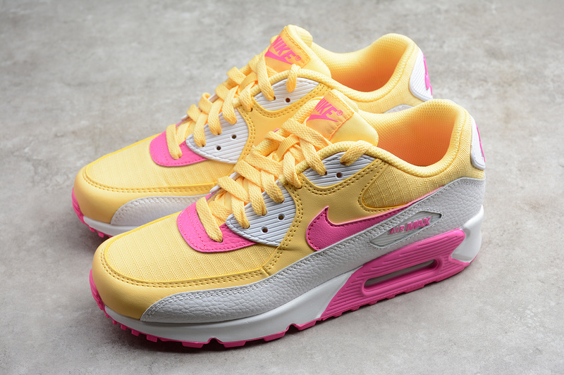 Air Max 90 Yellow/Pink/White 3