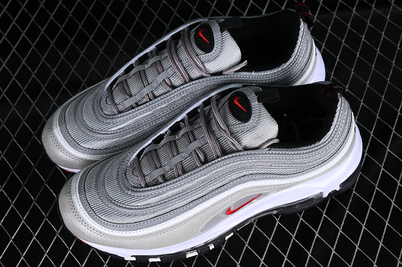 Air Max 97 Og Qs Silver Bullet 2017 Metallic Silver/Varsity Red-White-Black 9