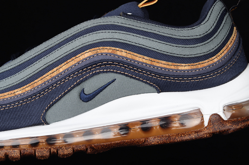 Air Max 97 Se Cork Obsidian Hasta/Obsidian/Thunder Blue/Bucktan/White/Wheat 9