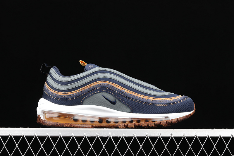 Air Max 97 Se Cork Obsidian Hasta/Obsidian/Thunder Blue/Bucktan/White/Wheat 23