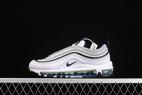 Air Max 97 Kaomoji White/Black/Signal Blue/Court Purple 25